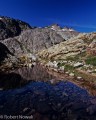 Gothic Basin, Washington, pond photo