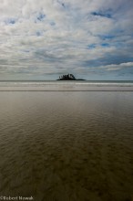 sand, sky, island, schooner cove, pacific rim provincial park, british columbia, canada