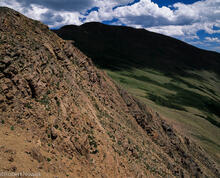 Arapaho National Forest, Colorado, Breckenridge Peak, shadow, summit