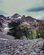Lewis Lake, Black Peak, Washington, Okanogan National Forest