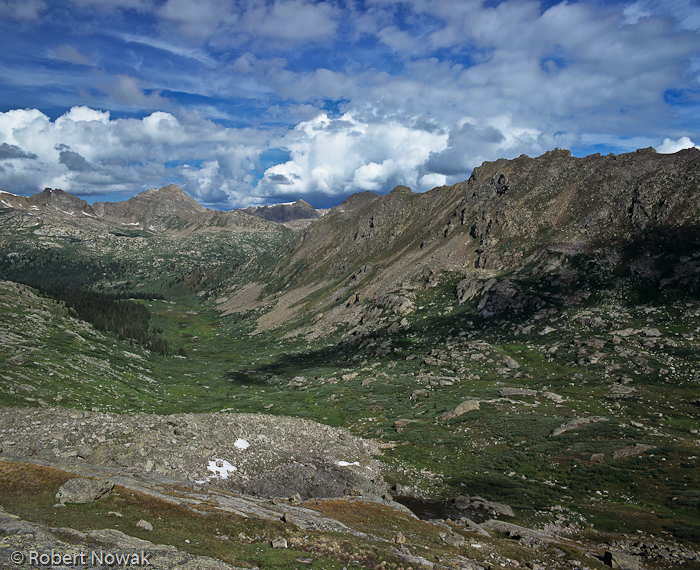 Williams Mountains, Hunter Fryingpan Wilderness, Colorado, Lost Man Lake, photo